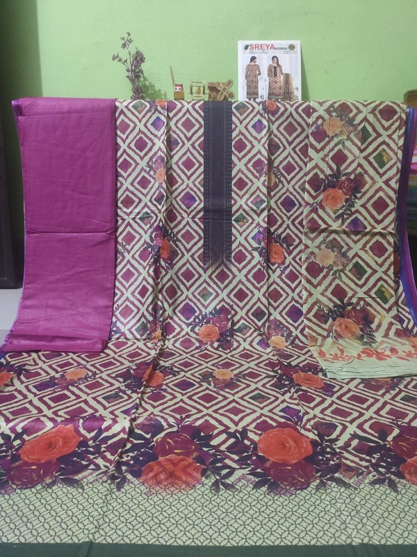 China lawn three piece